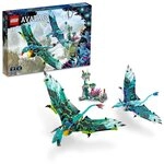 LEGO Avatar Jake und Neytiris erster Flug auf einem Banshee, Pandora Film Set...