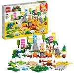 LEGO 71418 Super Mario Kreativbox &ndash; Leveldesigner-Set mit Gras-, Lava- und