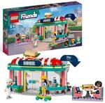 LEGO 41728 Friends Restaurant in der Innenstadt mit Spielzeug Mini-Puppen Liann,