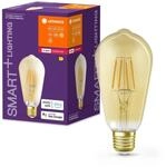 LEDVANCE Edison-Kolbenform mit Gl&uuml;hwendel-Design mit Zigbee-Technologie,