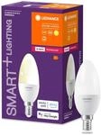 LEDVANCE 4058075729063 Klassische Kerzenform mit Zigbee Technologie, Wei&szlig;,