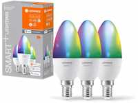 LEDVANCE Smarte LED-Lampe mit WiFi-Technologie für E14-Sockel, matte Optik
