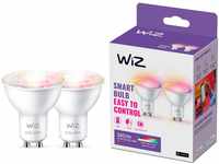 WiZ Tunable White & Color LED Lampe, GU10, dimmbar, warm- bis kaltweiß, 16 Mio.
