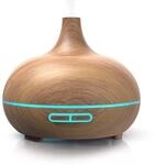 Arendo - Ultraschall LED Aroma Diffuser 300 ml - Luftbefeuchter Raumbefeuchter