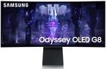 Samsung Odyssey OLED G8 Gaming Monitor S34BG850SU, 34 Zoll, AI Upscaling, OLED-Panel,
