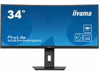 iiyama Prolite XCB3494WQSN-B5 Curved 86.4cm 34 Zoll VA LED-Monitor UWQHD HDMI DP