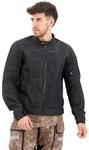 REV'IT! Revit Eclipse 2 Motorrad Textiljacke, schwarz, M