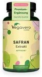 Vegavero Safran Kapseln hochdosiert 120 St&uuml;ck - 30 mg Safran Extrakt mit...