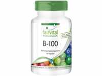 Fairvital | Vitamin B Komplex Forte - B-100 - alle B-Vitamine (B1, B2, B3, B5,...