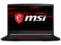 MSI GF63 Thin (39,6 cm (15,6" / 144Hz) Gaming-Laptop (Intel Core i5-10500H, Nvidia