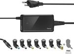Hama Notebook Netzteil 19V, 65W (Universalnetzteil f&uuml;r Laptop und Tablet, inkl. 8