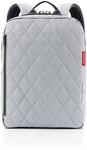 reisenthel classic backpack M rhombus light grey - durchdachter Rucksack, modernes