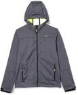 CMP Boy Jacket Fix Hood Softshell Grau - Winddichte wasserabweisende Jungen