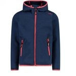 CMP, Kid Gjacket Fix Hood, Girl, Blue Ink, 176