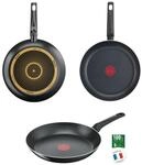 Tefal B 57004 Simple Cook Pfanne (Aluminium, 24 cm) | Thermo-Signal