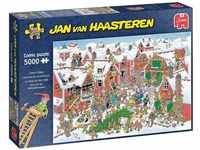 Jumbo Spiele Jan van Haasteren Santa's Village 5000 Teile - Puzzle für Erwachsene