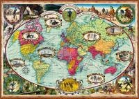 Ravensburger Puzzle - Mit dem Fahrrad um die Welt - 1000 Teile