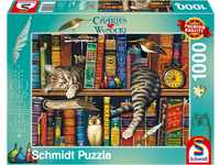 Schmidt Spiele 59991 Charles Wysocki, Frederick, der Literat, 1000 Teile Puzzle,