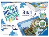Ravensburger - 13274 3in1 Organizer für Kinderpuzzle in blau - Puzzle-Aufbewahrung