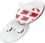 SHD Klebepads Magnetische Rauchmelder-Halterung f&uuml;r Mini-Feuermelder, 3M Klebepads