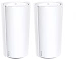 TP-Link Deco XE200 Mesh WLAN Set (3 Pack), Wi-Fi 6E AXE11000 Tri-Band Router &