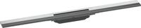hansgrohe Fertigset Duschrinne RainDrain Flex, Abflussrinne 800mm, Bodenablauf Dusche