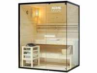 Home Deluxe - Traditionelle Sauna - Shadow L - 150 x 120 x 190 cm - für 3...