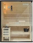 Home Deluxe - Traditionelle Sauna - Shadow L - 150 x 120 x 190 cm - f&uuml;r 3 Personen -