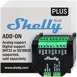 Shelly Plus Add-On - Add-On f&uuml;r Shelly Plus, Gen3 & Gen4 Ger&auml;te, Schnittstelle f&uuml;r