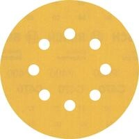 Bosch 5x EXPERT C470 Schleifblatt mit 8 L&ouml;chern (f&uuml;r Farbe auf Holz, Hartholz, &Oslash;