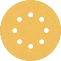 Bosch 5x EXPERT C470 Schleifblatt mit 8 L&ouml;chern (f&uuml;r Farbe auf Holz, Hartholz, &Oslash;
