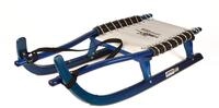 Freizeitrodel German Luge 120D blau Lenkriemen aus Gurtband