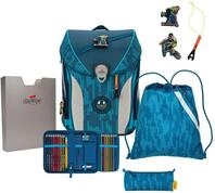 DerDieDas ErgoFlex MAX Schulranzenset 5-teilig Trendsport blau
