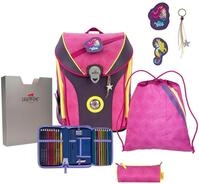DerDieDas ErgoFlex MAX Superflash Schulranzenset 5-teilig Pink Mermaid