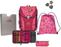 DerDieDas ErgoFlex MAX Superflash Neon Schulranzenset 5-teilig Neon Star