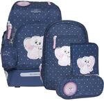Beckmann Active Air FLX Schoolbag Set 6-teilig 20-25L Pet Friends Blue