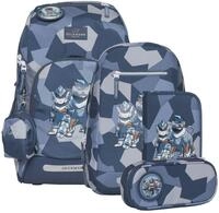 Beckmann Active Air FLX Schoolbag Set 6-teilig 20-25L Tiger Race