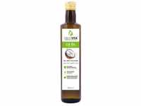 GreatVita C8-Öl, auf Kokosöl Basis 500 ml | Caprylsäure Fettsäuren | MCT Oil