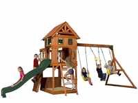 Backyard Discovery Spielturm Holz Atlantic | Stelzenhaus für Kinder mit...