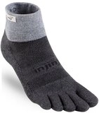 Injinji Herren Trail Halbstr&uuml;mpfe mit separaten Zehen Small granit