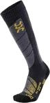 UYN Herren All Mountain Skisocken, grau (Anthracite Melange/Yellow), 39/41