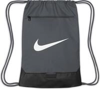 Nike Unisex Brsla Drawstrng - 9.5 (18L) Sporttasche, Iron Grey/Black/White, One Size