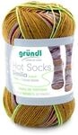 Gr&uuml;ndl NEU! 4-f&auml;dige Sockenwolle mit dem gr&uuml;nen Faden, Simila, 2 identische...