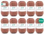Gr&uuml;ndl Wolle Cotton Fun - Wolle zum H&auml;keln - Strickgarn - H&auml;kelgarn - Pflegeleicht