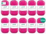 Gr&uuml;ndl Wolle Cotton Fun - Wolle zum H&auml;keln - Strickgarn - H&auml;kelgarn - Pflegeleicht