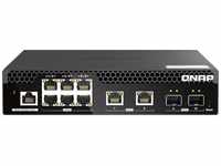 QNAP Switch QSW-M2106R-2S2T | 10 Gigabit, Managed, Rackmount inkl. Rack-kit