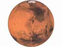 Komar DOT runde und selbstklebende Vlies Fototapete Mars - Ø Durchmesser 125 cm - 1