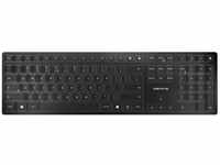 CHERRY KW 9100 SLIM, Kabellose Design-Tastatur, EU-Layout (QWERTY), Wahlweise