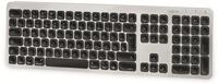 LogiLink ID0206 - Bluetooth Multi-Device Tastatur, max. 3 Ger&auml;te koppeln, Silber