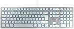 CHERRY KC 6000C for MAC, Kabelgebundene Mac-Tastatur (USB-C Anschluss), Deutsches